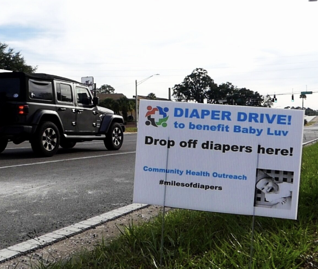 WeCareJax Partner, Community Health Outreach, launches diaper & formula drive to help mothers and children in need